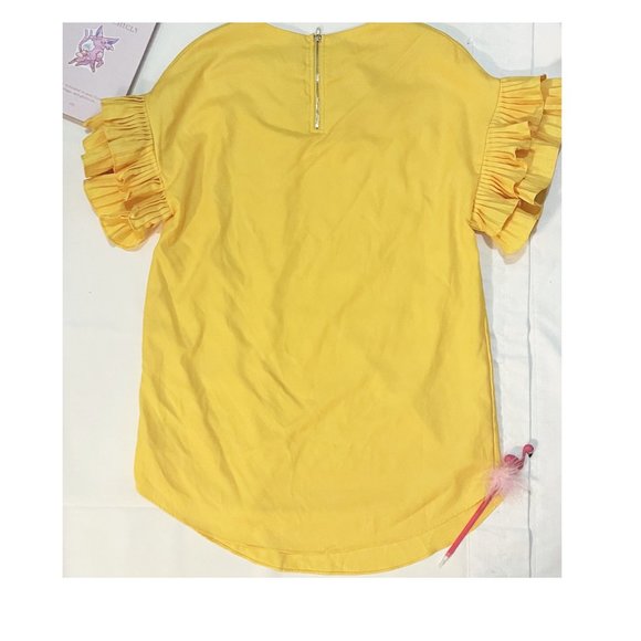 Lovesong - Yellow Shift Dress (M) - Picture 2 of 2